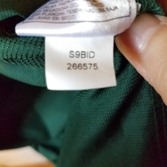 NIKE DRI-FIT Team Oregon Ducks Mens Large L Windbreaker Snap Button Jacket Green - Picture 11 of 11